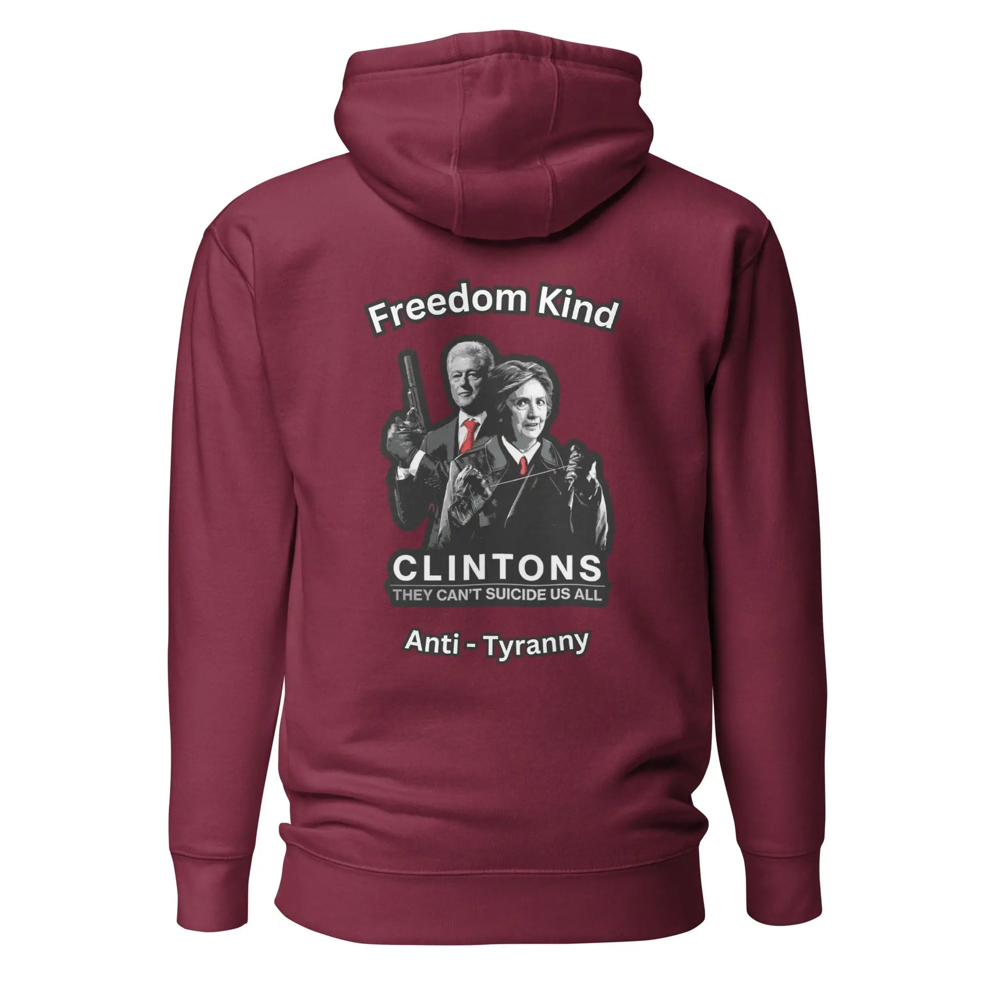 Clinton's - They Can't Suicide Us All | Men's Hoodie - Image #7