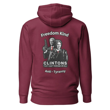 Clinton's - They Can't Suicide Us All | Men's Hoodie - Image #7