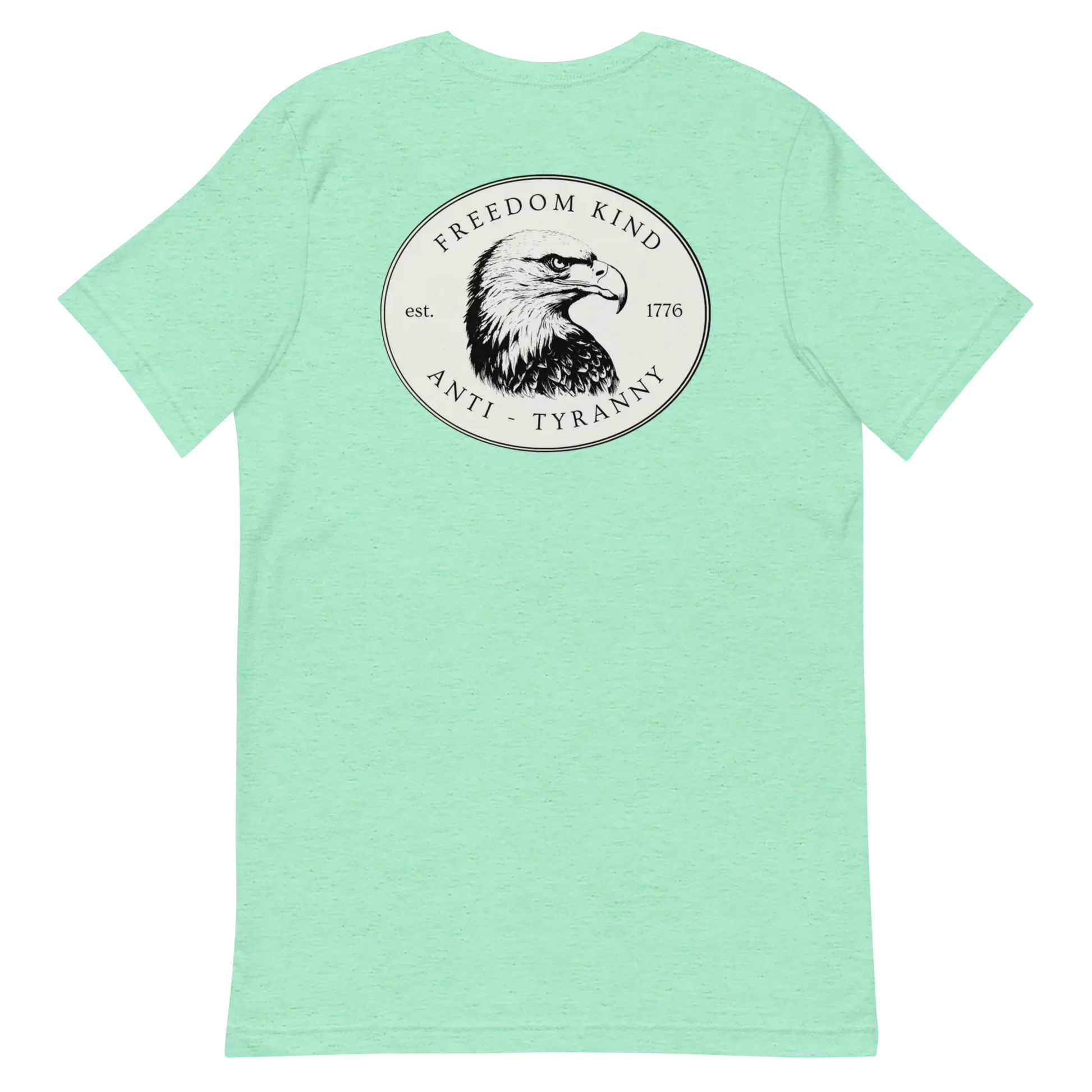 Freedom Kind Bald Eagle Logo Unisex t-shirt - Image #9