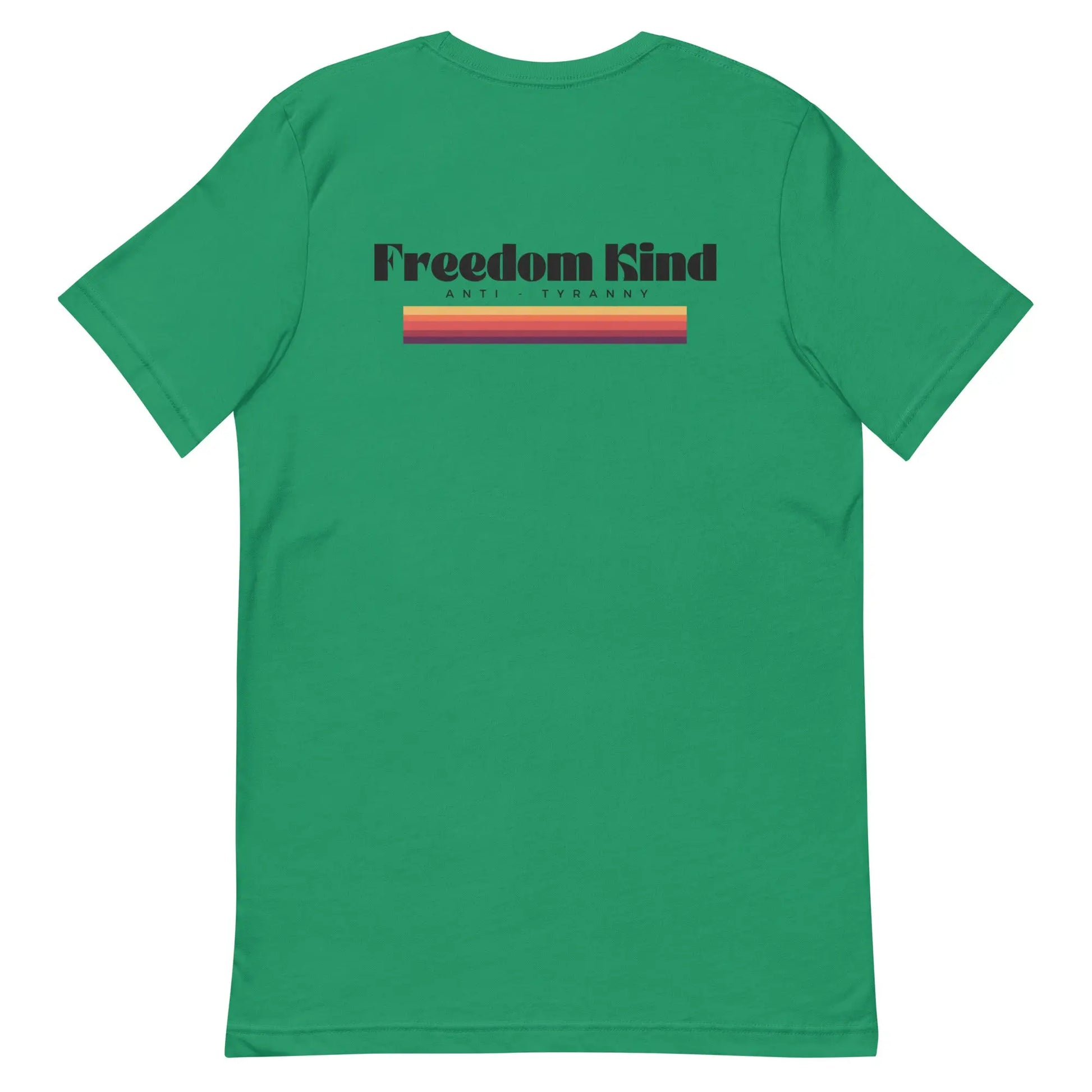 Freedom Kind Anti - Tyranny Sunset Banner T-shirt - Image #11