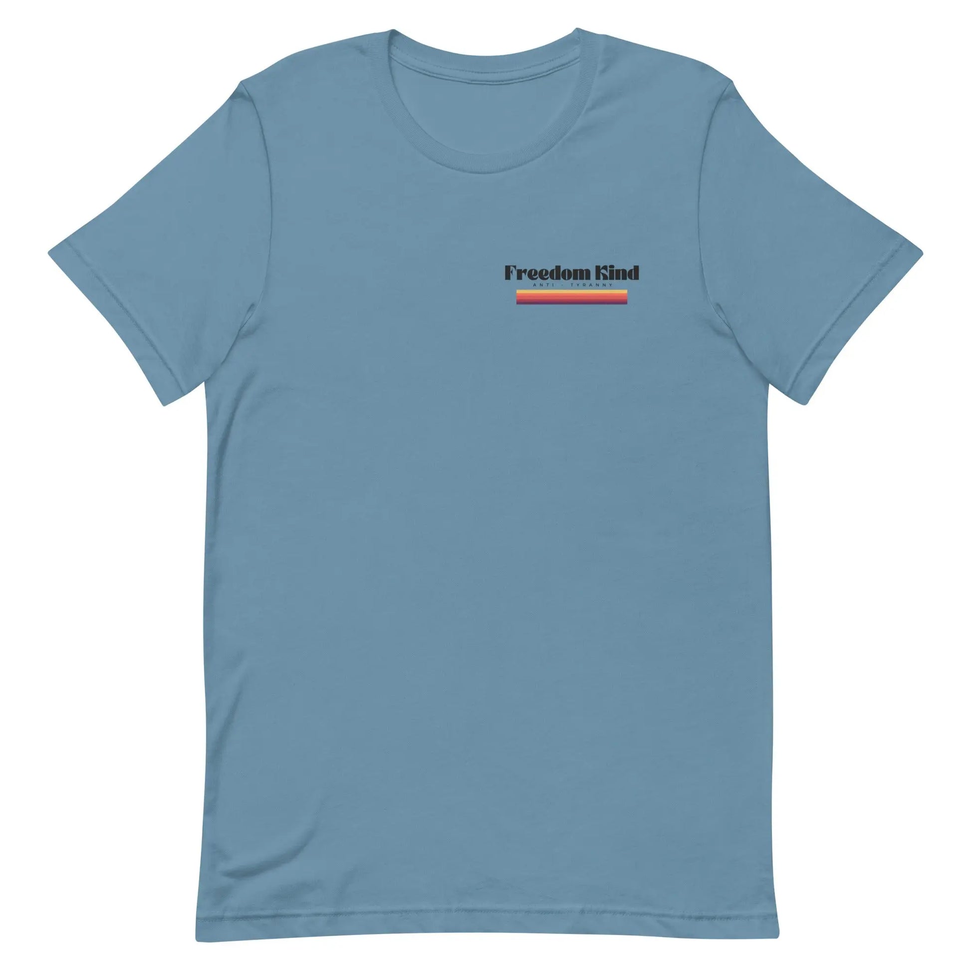 Freedom Kind Anti - Tyranny Sunset Banner T-shirt - Image #12
