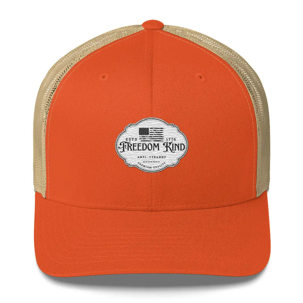 Anti-Tyranny 'Premium Quality' Trucker Cap | Freedom Kind Apparel - Image #9