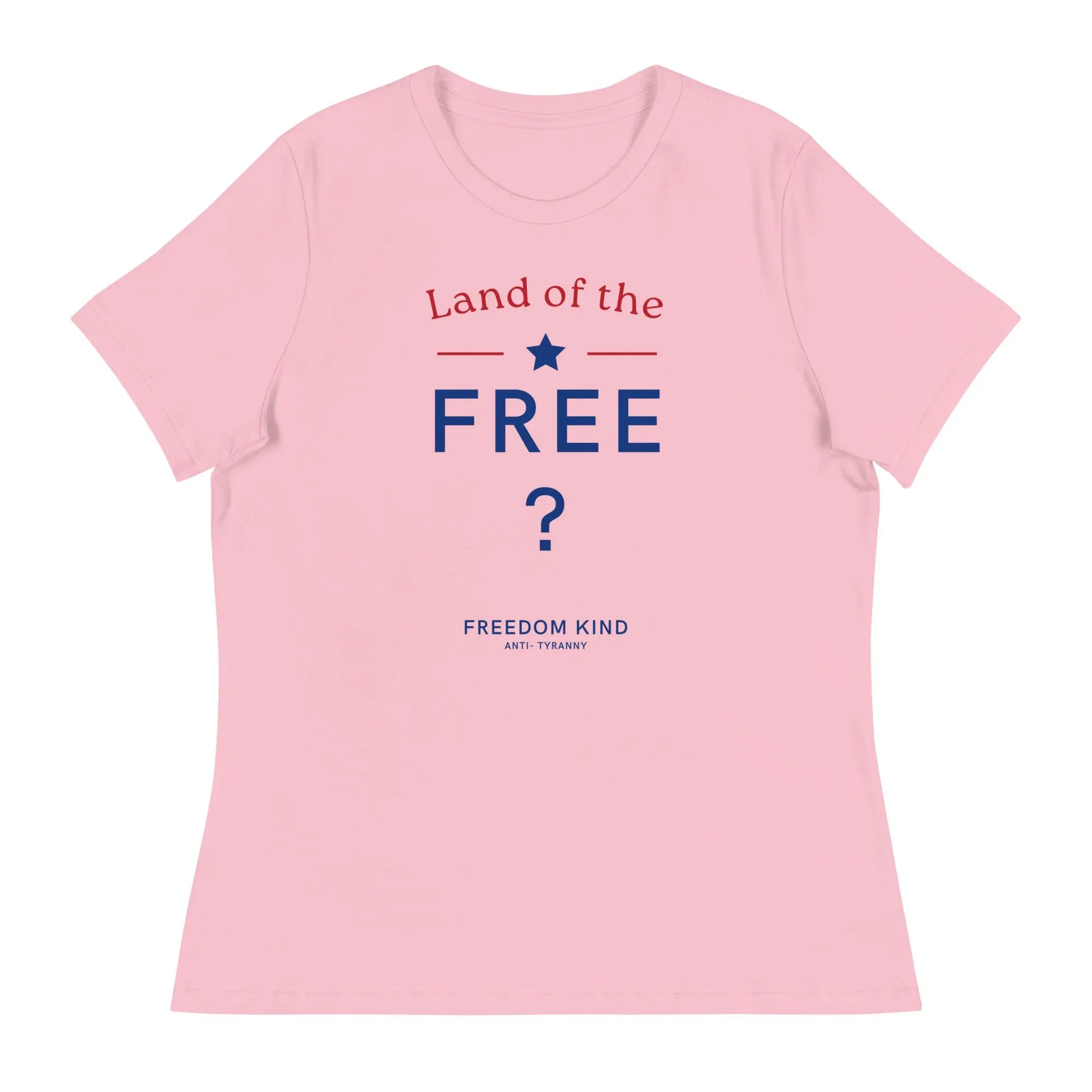 Land Of The Free ? Women's Relaxed T-Shirt | Freedom Kind Apparel - Image #22