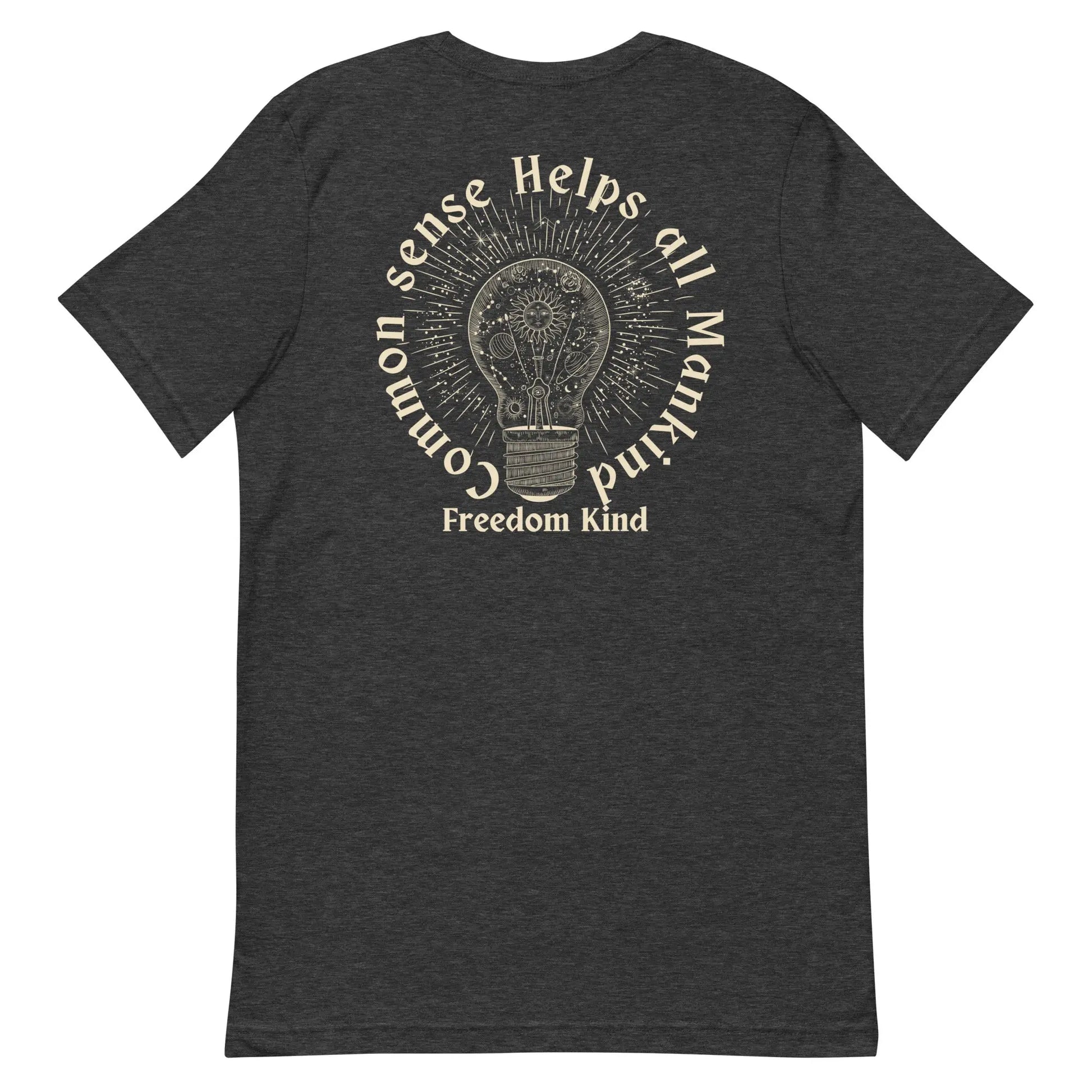 Liberty T-shirt: 'Common Sense Helps All Mankind' | Freedom Kind Apparel - Image #14