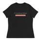 Freedom Kind Anti - Tyranny Sunset Banner Women's Relaxed T-Shirt - Image #4