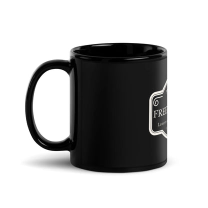 Black Glossy Mug: 'Lovers of The Constitution' | Freedom Kind - Image #2