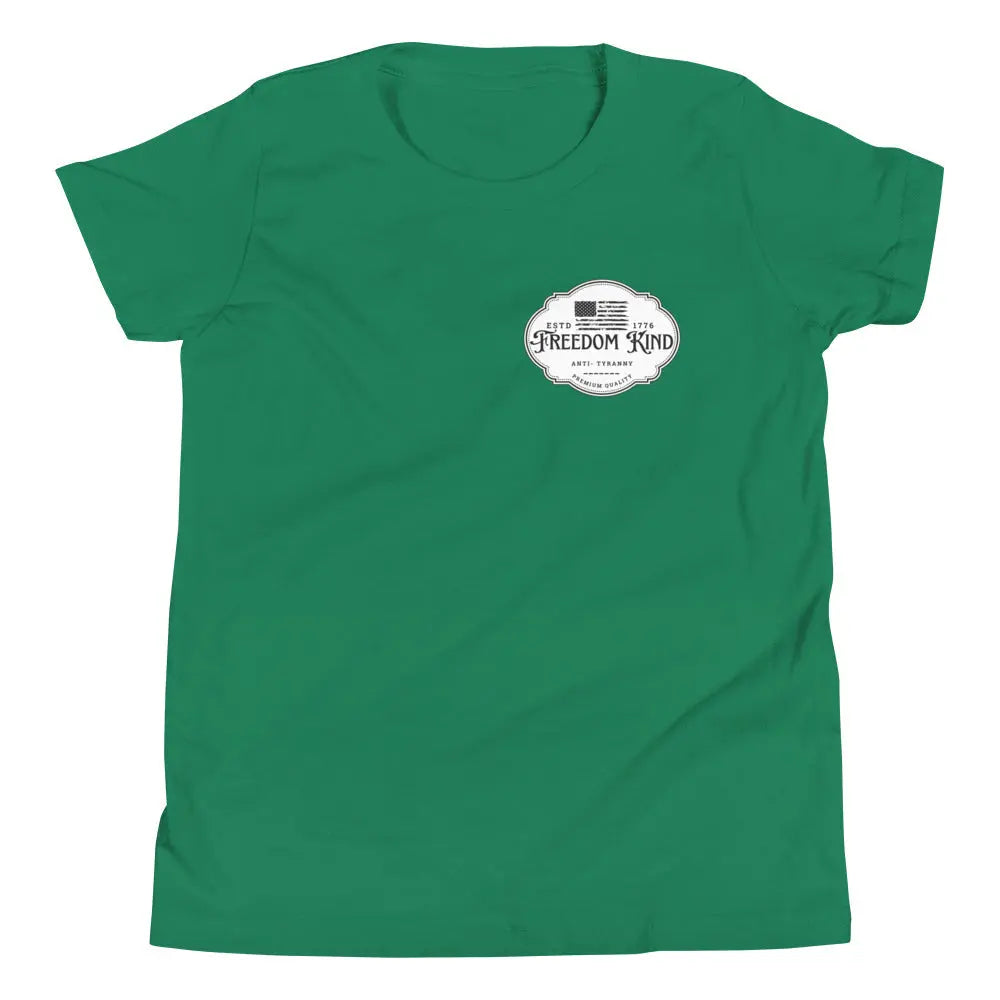 Anti-Tyranny 'Premium Quality' Youth Short Sleeve T-Shirt | Freedom Kind Apparel - Image #18