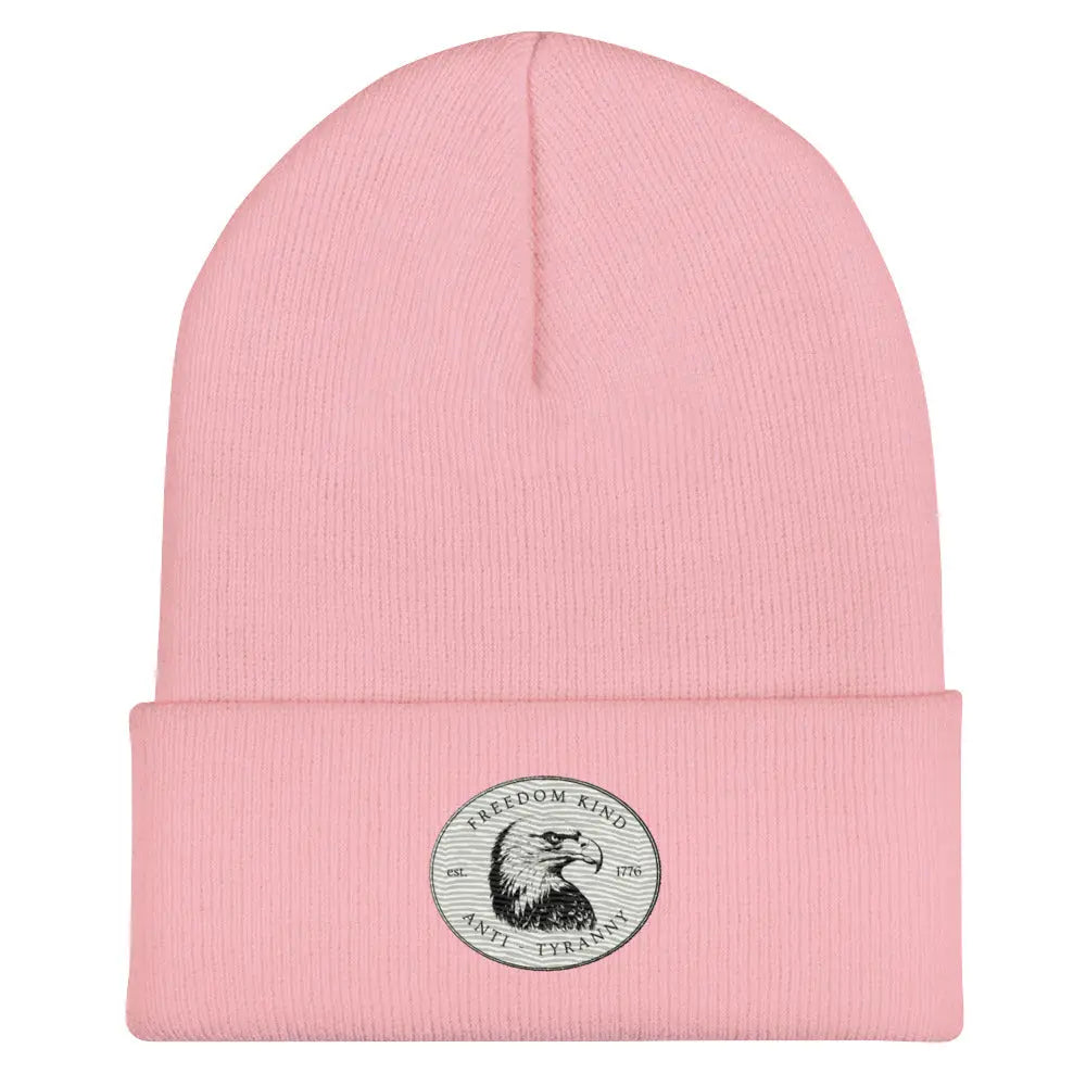 Freedom Kind Bald Eagle Logo Cuffed Beanie - Image #1