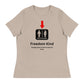 Just a Restroom Sign Women's Relaxed T-Shirt | Freedom Kind Apparel - Image #13