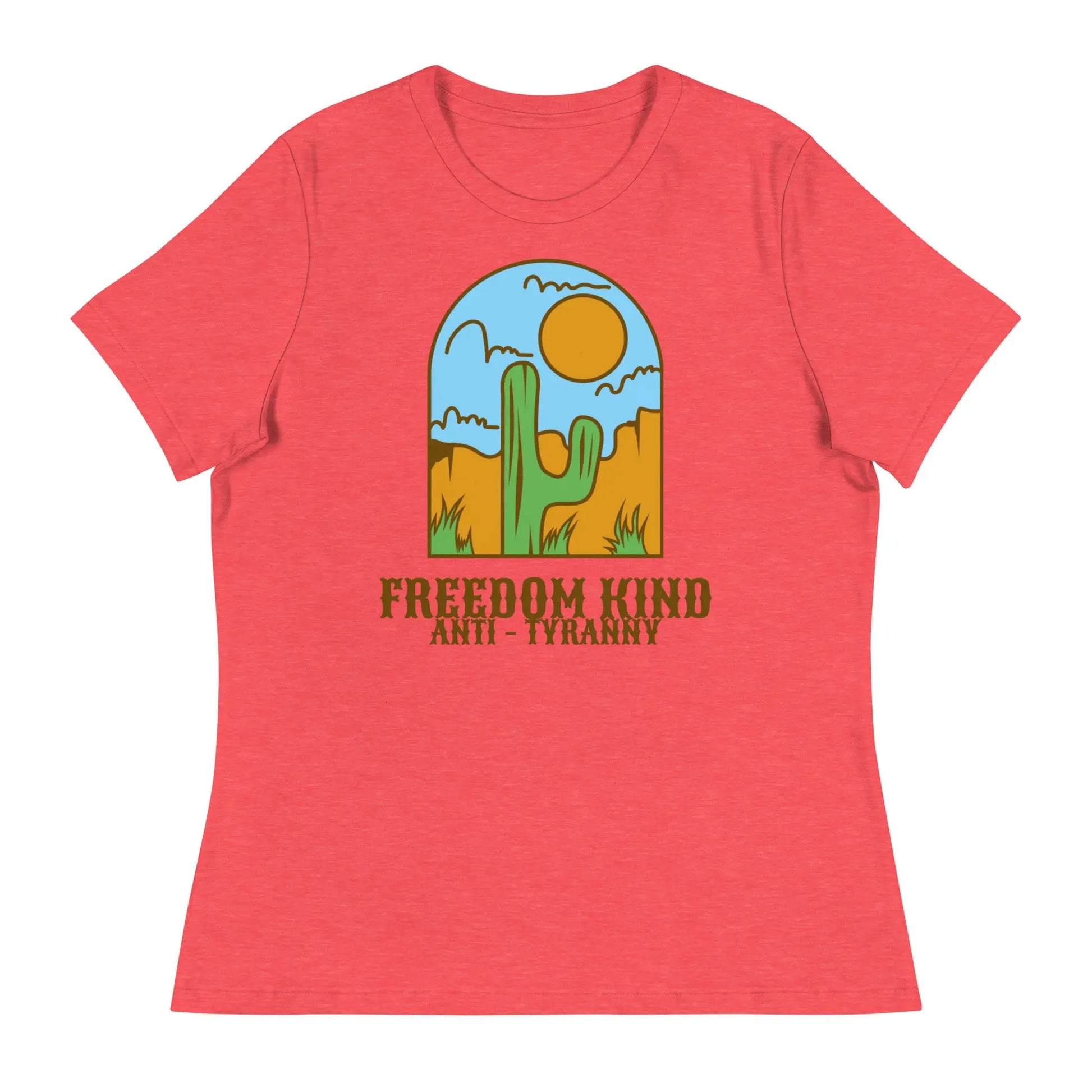 Cactus Women's Relaxed T-Shirt | Freedom Kind Apparel - Image #7