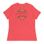 Freedom Kind Anti - Woke Women's Relaxed T-Shirt - Image #9