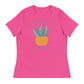 Women's Relaxed T-Shirt: Plant Lover Anti-Tyranny | Freedom Kind Apparel - Image #7