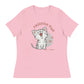 Freedom Kind Anti - Tyranny Kitten Women's Relaxed T-Shirt - Image #25