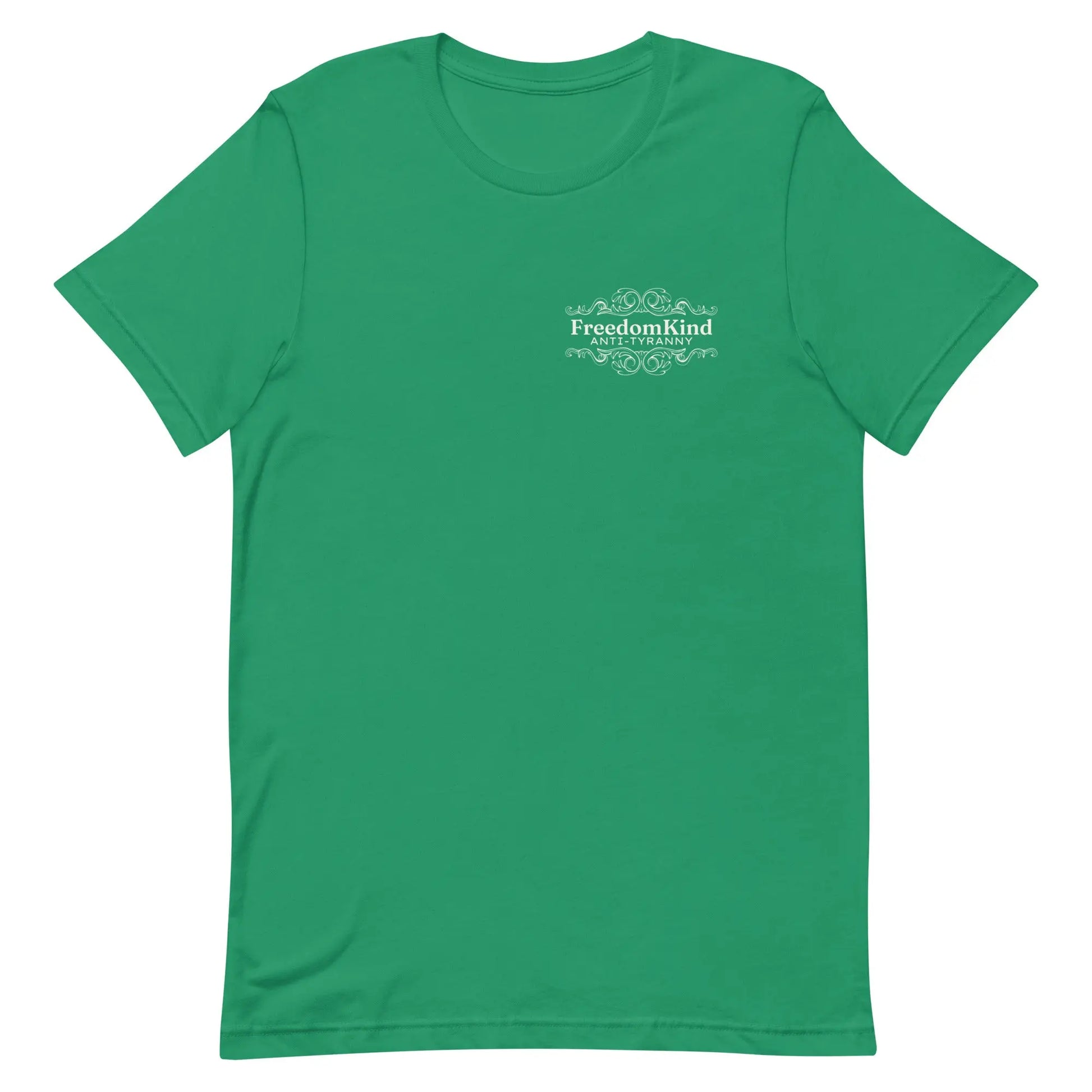 Freedom Kind Anti - Tyranny Scroll Logo T-shirt - Image #11