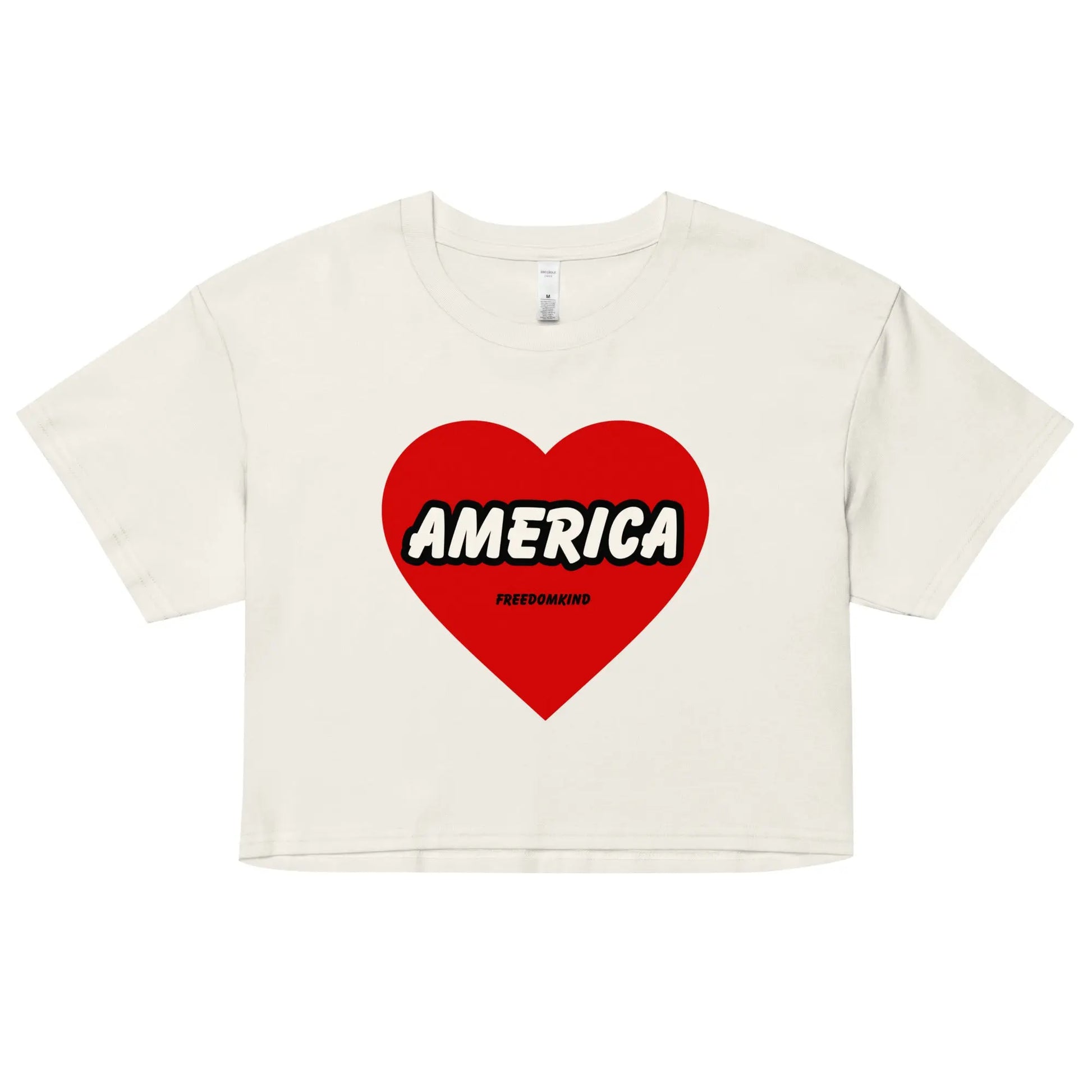 Love America | Women’s crop top - Image #15