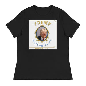 Trump Album Women's Relaxed T-Shirt | Freedom Kind Apparel - Image #1