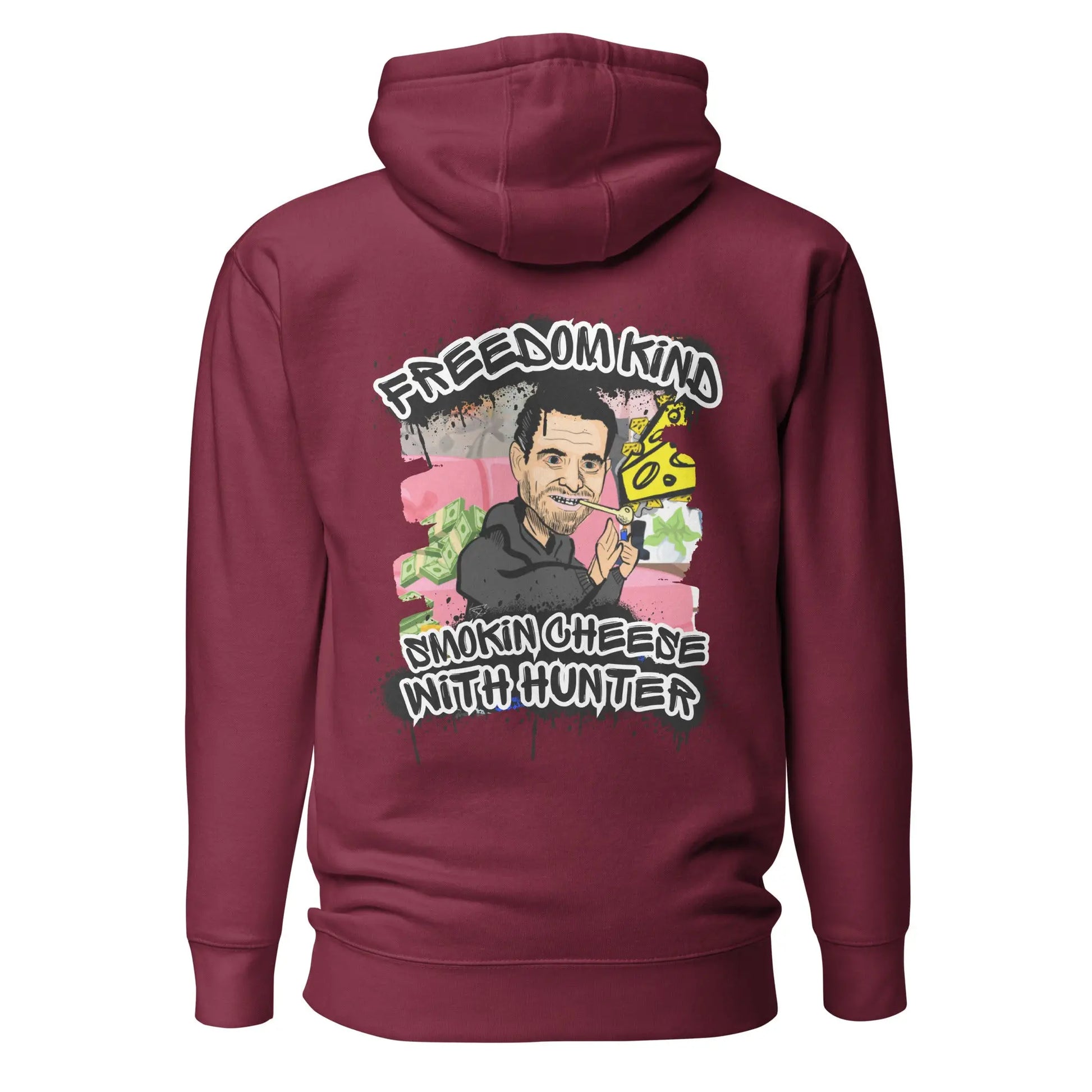Smokin Cheese With Hunter Biden | Men's Hoodie - Image #6