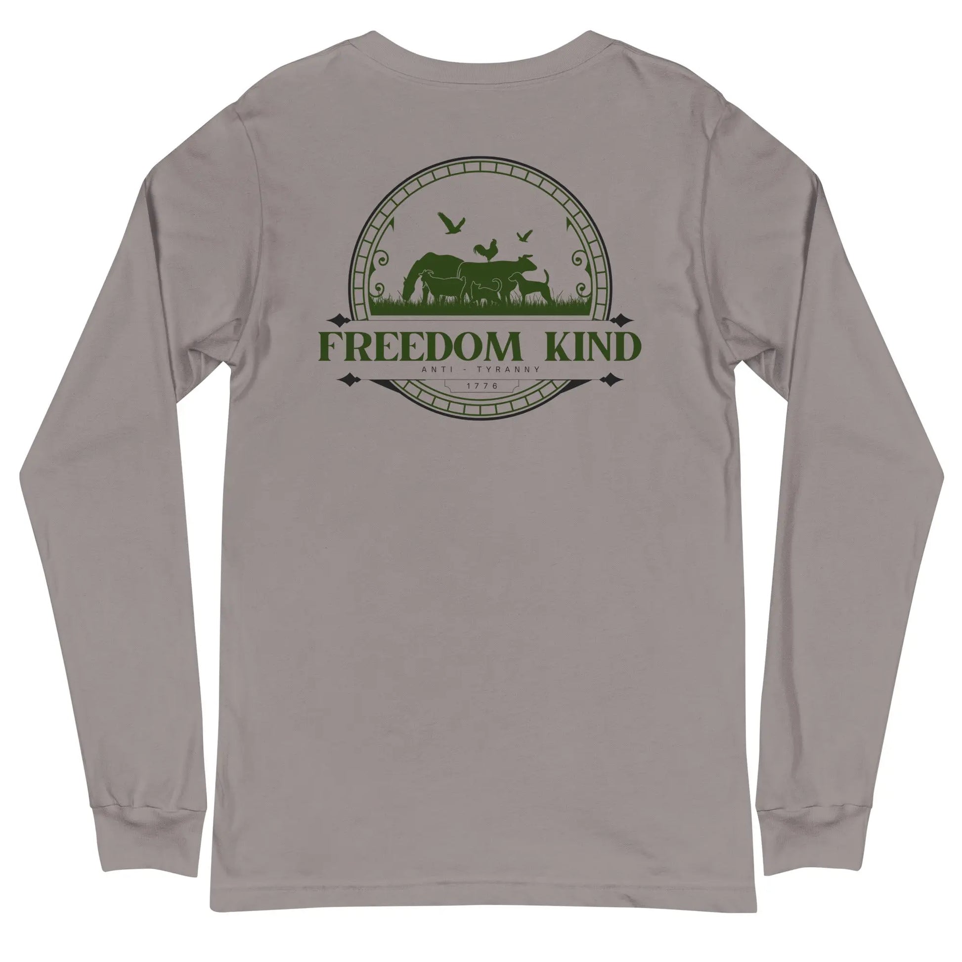 Unisex Long Sleeve Tee: Farm Theme | Freedom Kind Apparel - Image #11
