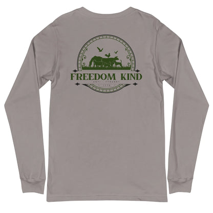 Unisex Long Sleeve Tee: Farm Theme | Freedom Kind Apparel - Image #11