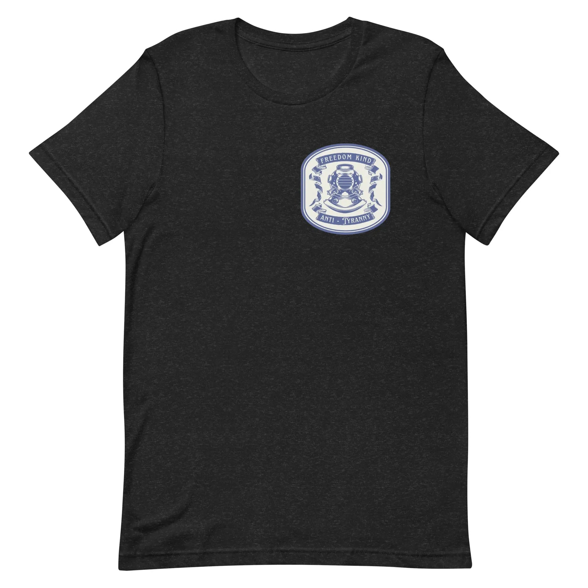 Freedom Kind Anti - Tyranny Vintage Scuba Logo T-shirt - Image #2