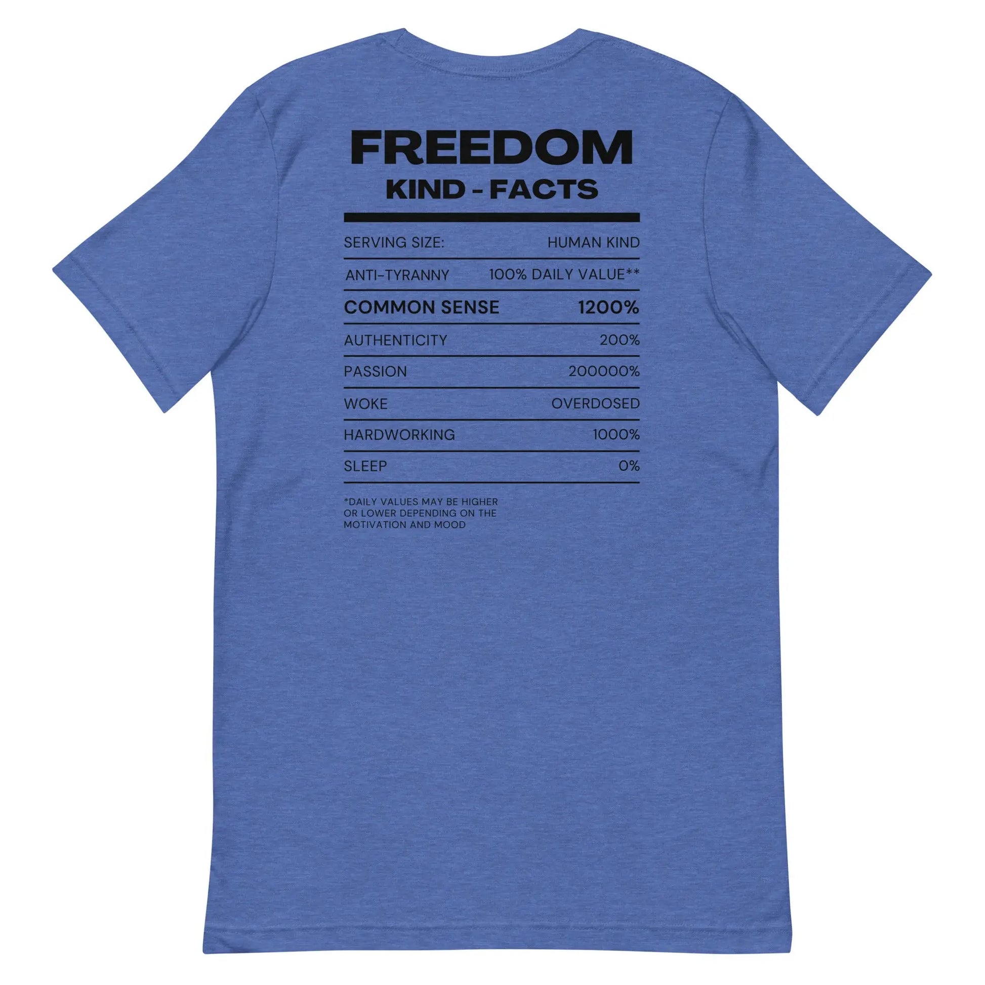 FK Food Label T-shirt | Freedom Kind Apparel - Image #11