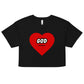 Love God | Women’s crop top - Image #2