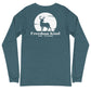 Moonlit Buck Long Sleeve Tee | Freedom Kind Apparel - Image #21