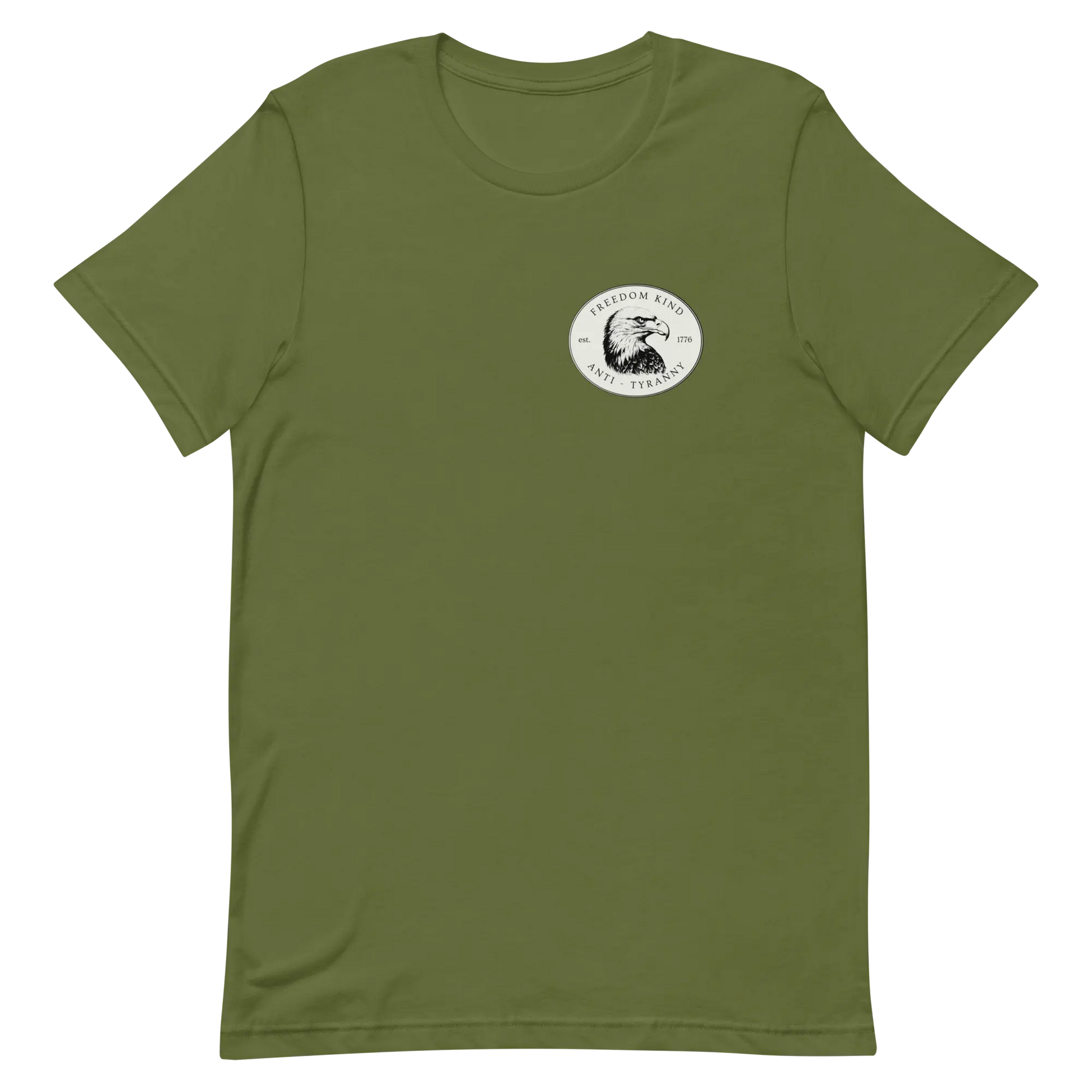 Freedom Kind Bald Eagle Logo Unisex t-shirt - Image #24