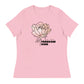Freedom Kind Anti - Tyranny Peonies Women's Relaxed T-Shirt - Image #17