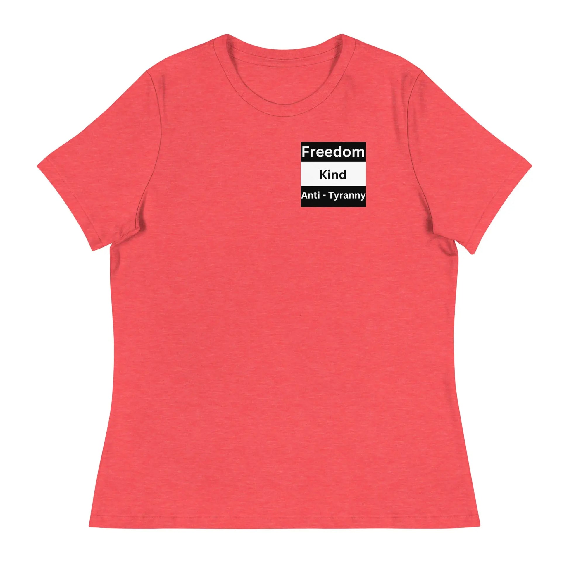 Freedom Kind "Leave Our Kids Alone" Women's Relaxed T-Shirt - Image #15