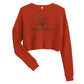 Women's Crop Sweatshirt: Anti-Tyranny Bouquet | Freedom Kind Apparel - Image #2