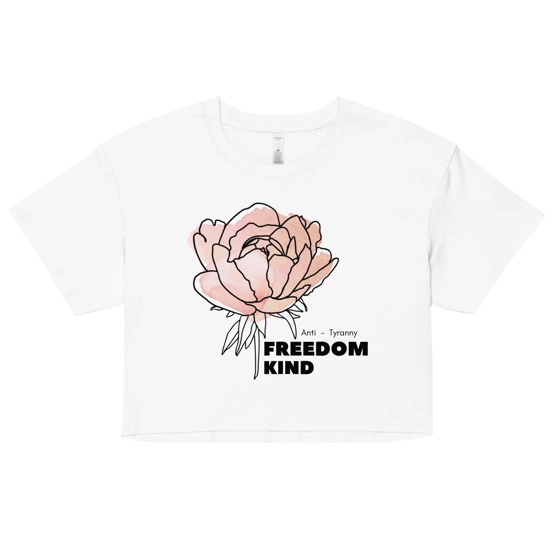 Rose Women's Crop Top | Freedom Kind Apparel - Image #17