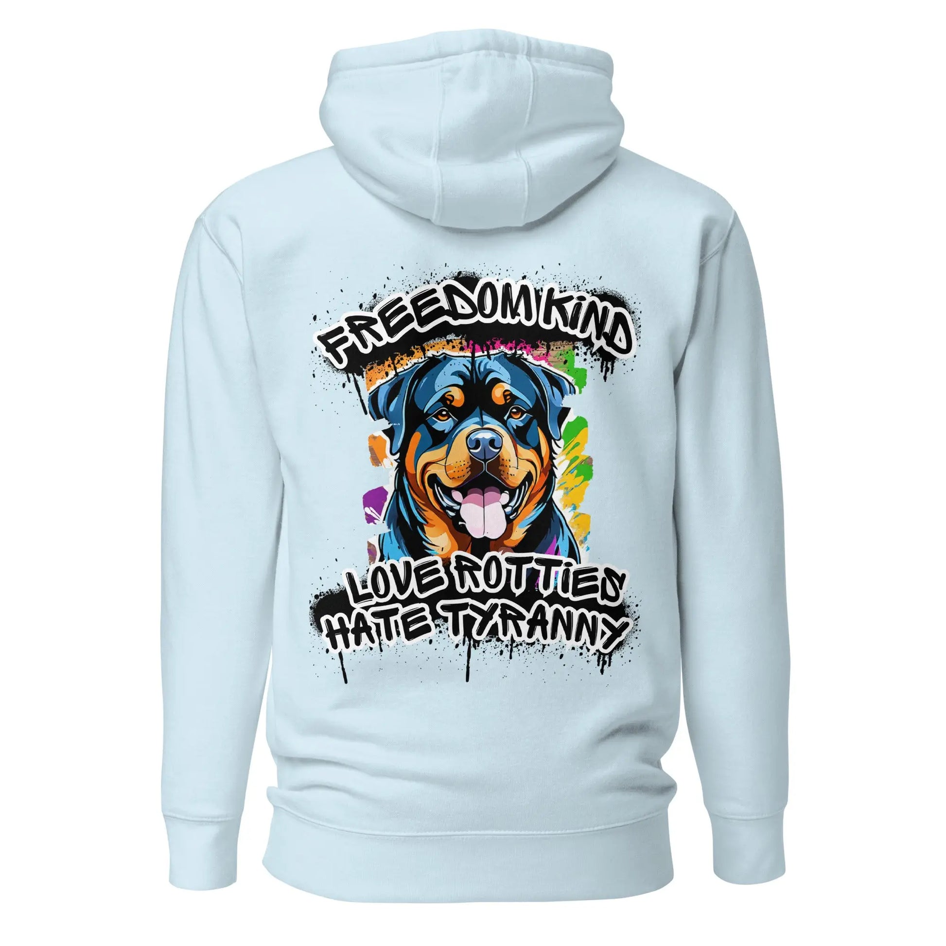 Love Rotties, Hate Tyranny | Men's Hoodie - Image #22