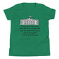 Youth Short Sleeve T-Shirt with Charles de Montesquieu Quote | Freedom Kind Apparel - Image #6