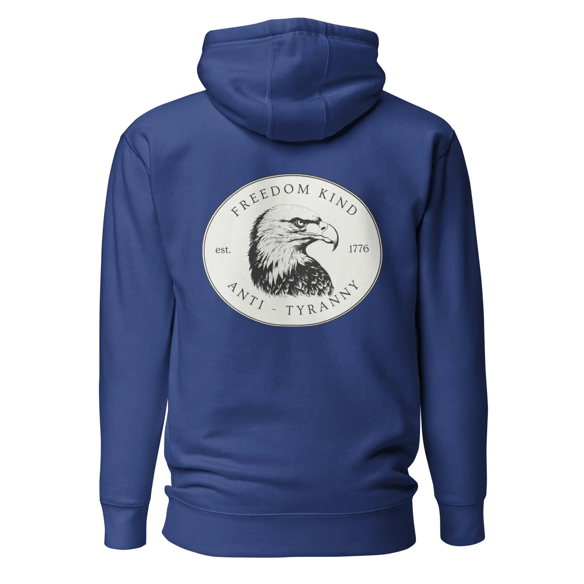 Freedom Kind Bald Eagle Logo Hoodie - Image #11