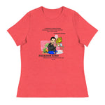 "I probably smoked more Parmesan cheese than anyone that you know." -Hunter Biden | Women's Relaxed T-Shirt - Image #3
