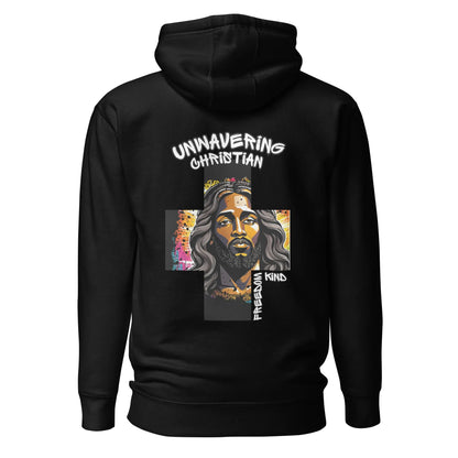 Unwavering Christian | Men's Hoodie - Image #3
