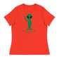 'We're Finally Real' Aliens Women's Relaxed T-Shirt | Freedom Kind Apparel - Image #5