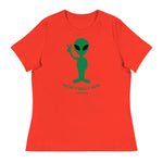 'We're Finally Real' Aliens Women's Relaxed T-Shirt | Freedom Kind Apparel - Image #5