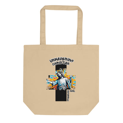 unwavering Christian Jesus Cross | Freedom Kind Tote Bag
