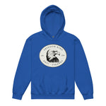 Freedom Kind Bald Eagle Logo Youth heavy blend hoodie - Image #3
