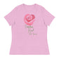 Women's Relaxed T-Shirt with Rose Design | Freedom Kind Apparel - Image #23