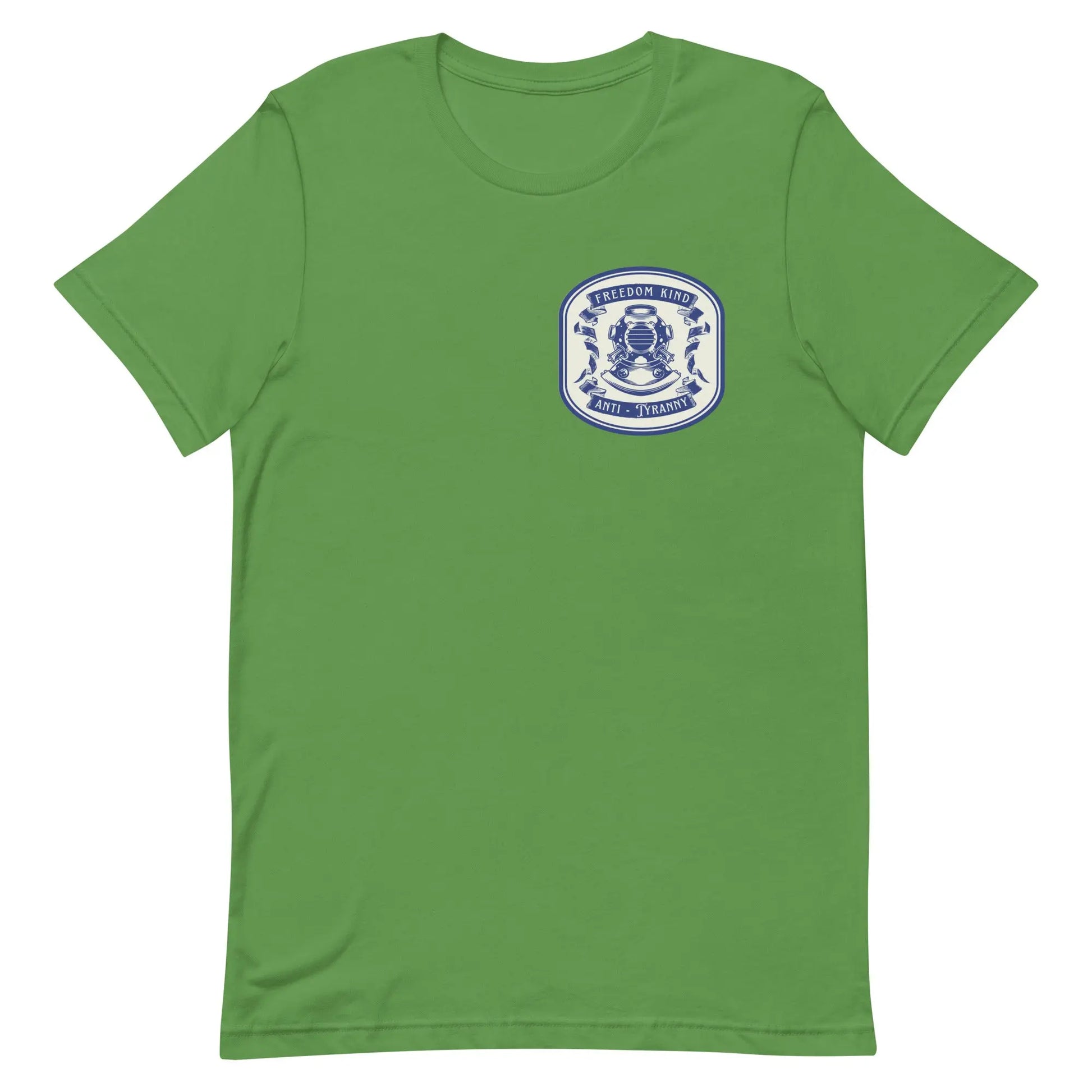 Freedom Kind Anti - Tyranny Vintage Scuba Logo T-shirt - Image #14