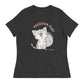 Freedom Kind Anti - Tyranny Kitten Women's Relaxed T-Shirt - Image #4