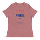 Land Of The Free ? Women's Relaxed T-Shirt | Freedom Kind Apparel - Image #10