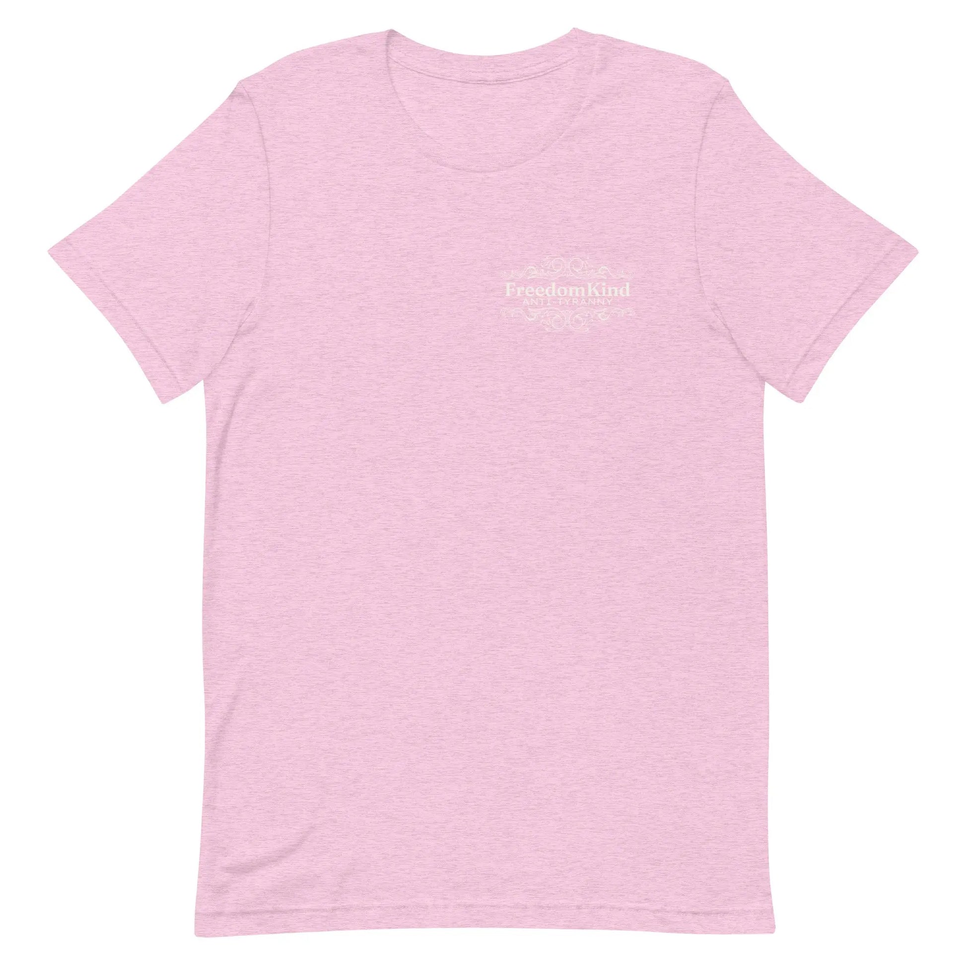Freedom Kind Anti - Tyranny Scroll Logo T-shirt - Image #19