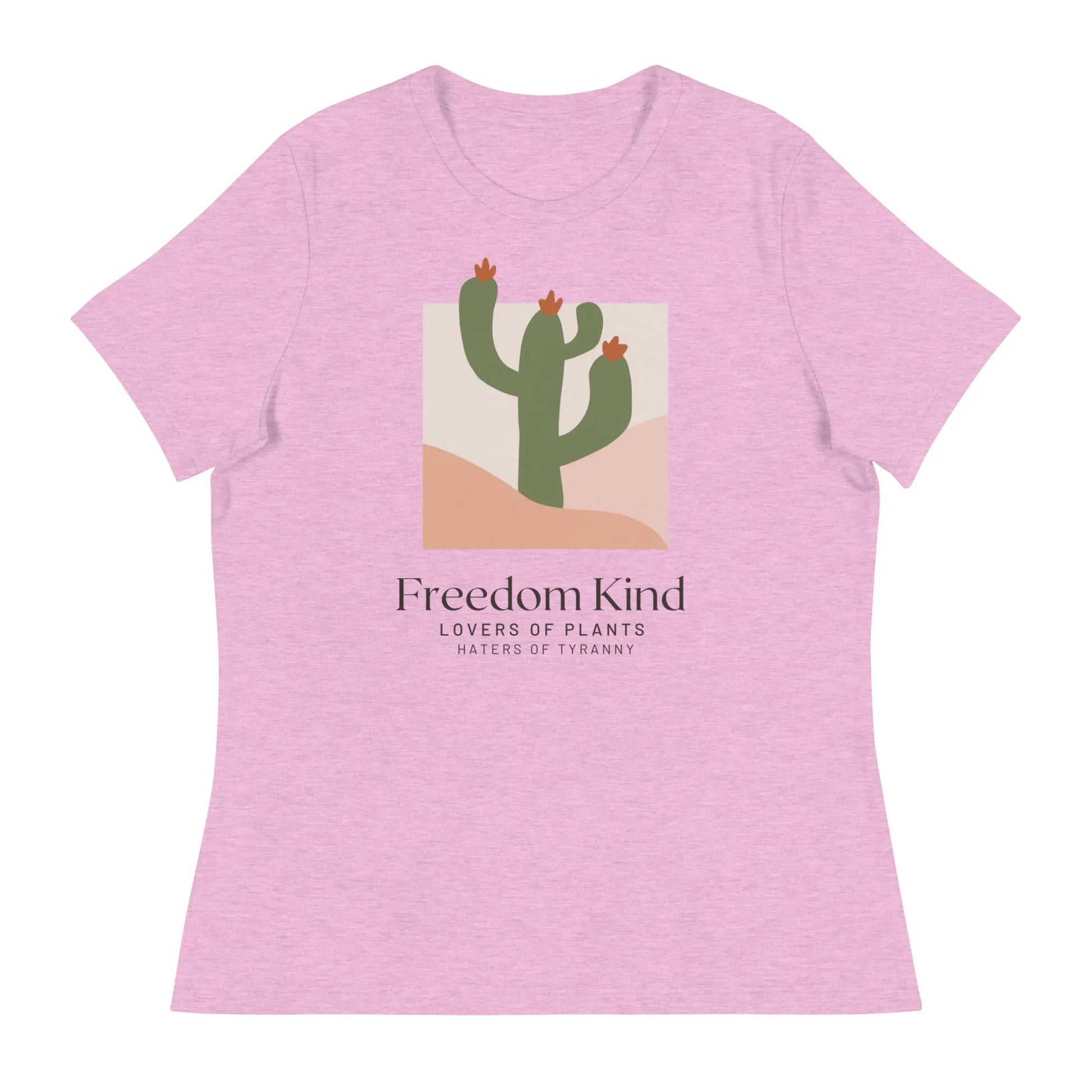 Lover of Plants Haters of Tyranny Women's Relaxed T-Shirt | Freedom Kind Apparel - Image #17