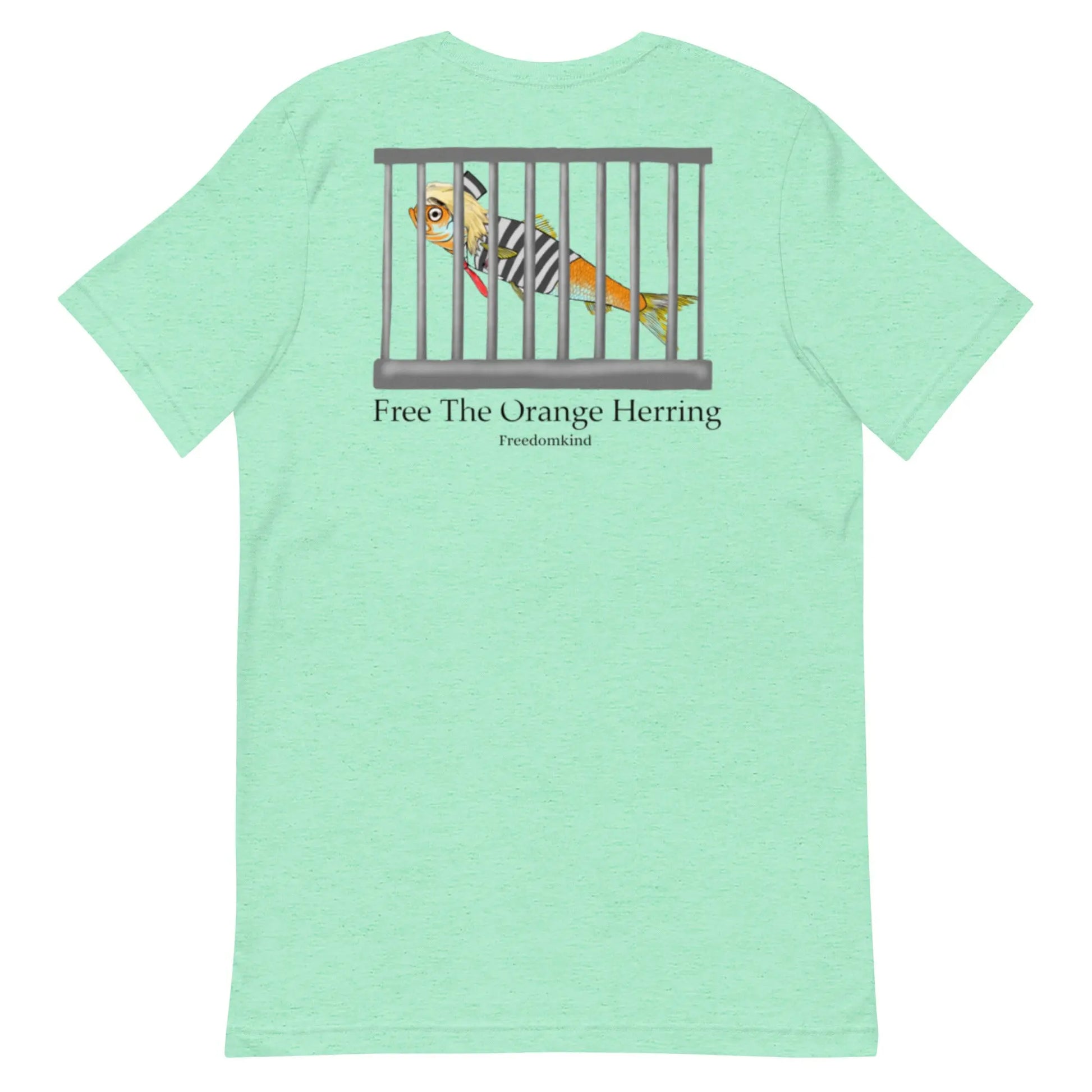 Political Commentary T-shirt: 'Free The Orange Herring' | Freedom Kind Apparel - Image #27