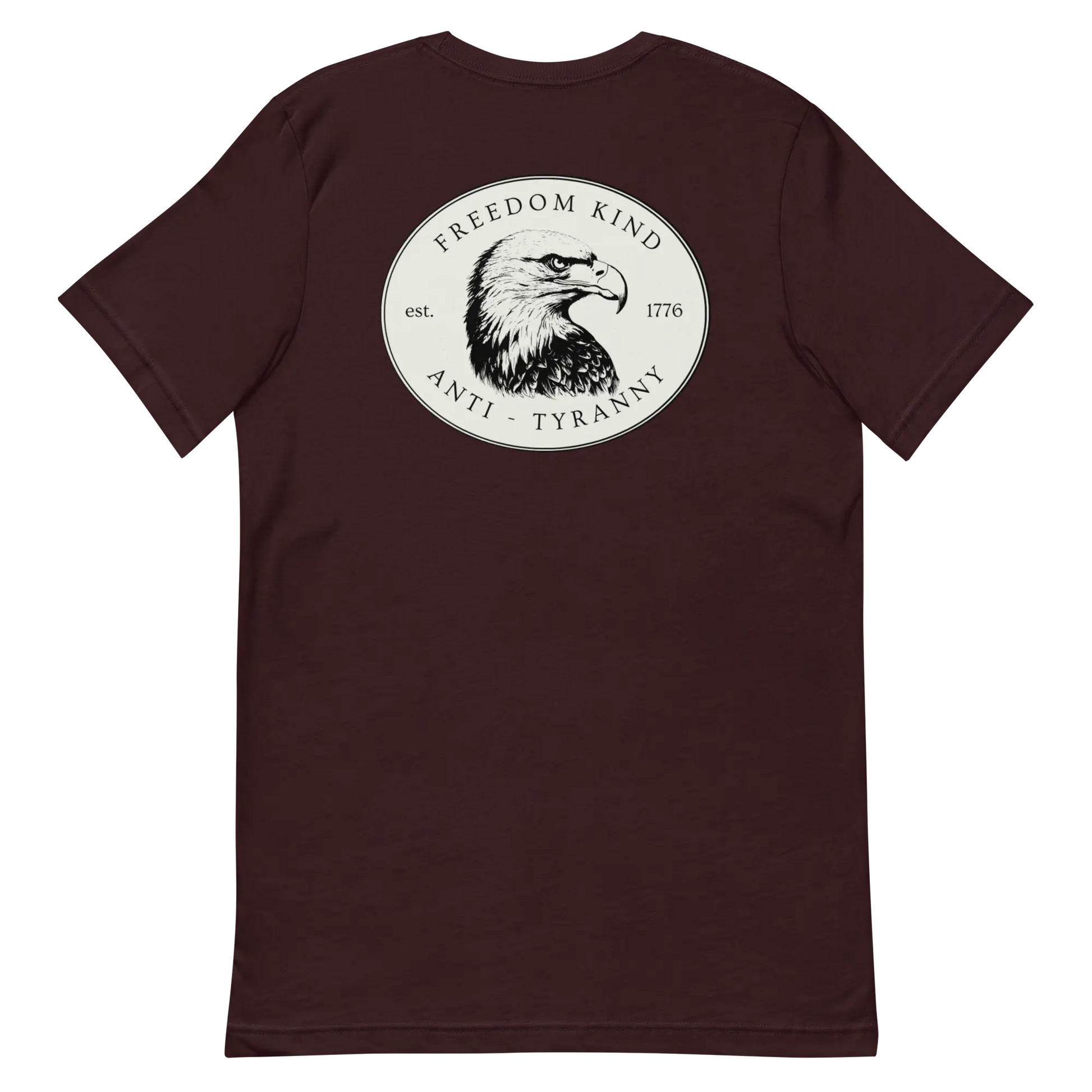 Freedom Kind Bald Eagle Logo Unisex t-shirt - Image #25