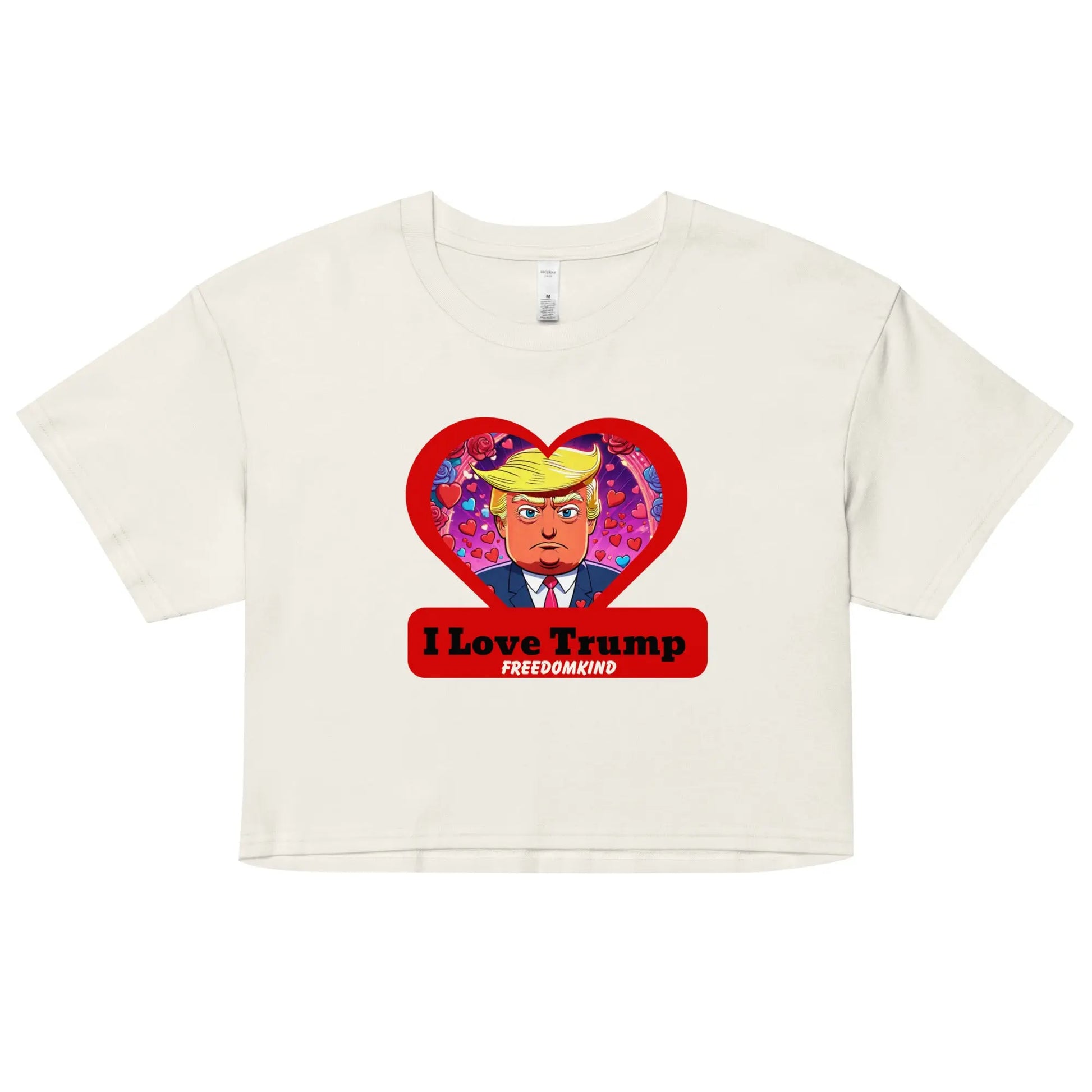 I love Trump 2 | Women’s crop top - Image #13